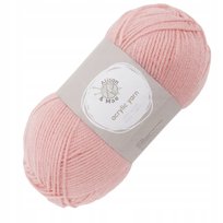 Włóczka Akrylowa 100g 238m Różowa