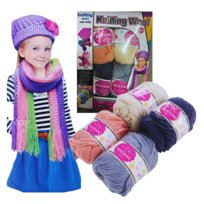 Włóczka Kłębek Moher Przędza Do Robienia Na Drutach Szydełkowania 4 Sztuki