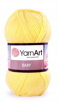 Włóczka YarnArt Baby - 315 - jasny żółty - YarnArt