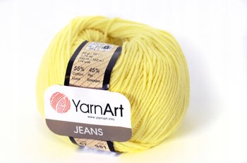 Włóczka YARNART JEANS 67 żółty jasny - YarnArt