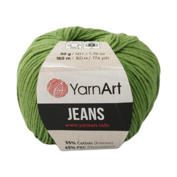 Włóczka YarnArt Jeans- 69- zielony - YarnArt