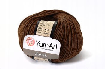 Włóczka YARNART JEANS 70 brąz - YarnArt