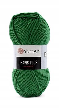 Włóczka YarnArt Jeans Plus 52 zielona trawa - YarnArt