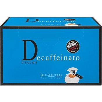 Włoska kawa bezkofeinowa w saszetkach, import CAFFE VERGNANO Decaffeinato, 18 szt. - Caffe Vergnano