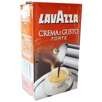 Włoska kawa mielona import LAVAZZA Crema e Gusto Forte, 250 g - Lavazza