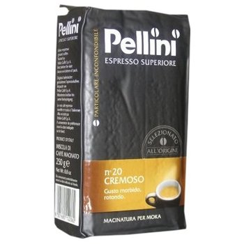 Włoska kawa mielona import PELLINI Espresso gusto bar No 20 Cremoso, 250 g - Pellini