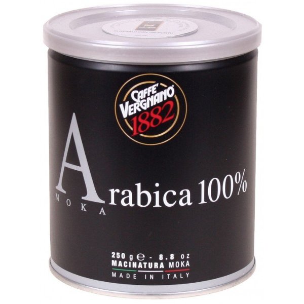 Фото - Кава Włoska kawa mielona w puszce, import CAFFE VERGNANO Moka Arabica, 250 g