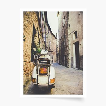 Włoska uliczka Plakat Premium 40x60cm - Empik Foto