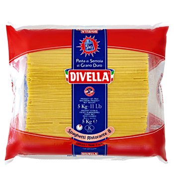 Włoski makaron Spaghetti Ristorante HORECA 5 kg Divella - Divella