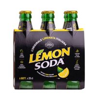 Włoski napój cytrynowy w butelce zgrzewka 6x200 ml - Lemon Soda Inna marka