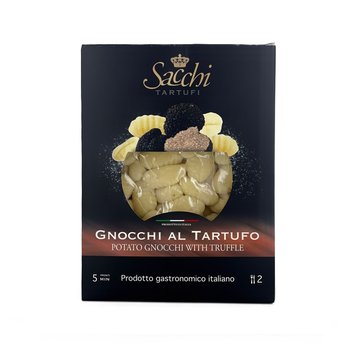 Włoskie Gnocchi ziemniaczane z czarną truflą, 500 g / Sacchi Tartufi - Inna marka
