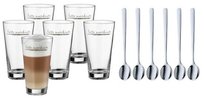 WMF- Filiżanki do Latte Macchiato z łyżeczkami 6sz one size WMF