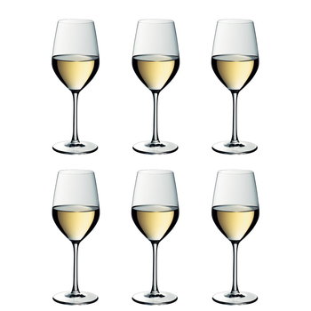 WMF - Royal - kieliszki do wina białego czerwonego 390 ml. 6szt. - WMF