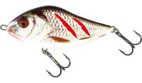 Wobler Jerk Salmo Slider Tonący 5cm Wounded Real Grey Salmo