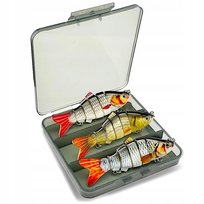 Wobler Jerk Woblery na Szczupaka ETUSO 10cm 17g 3szt Przynęty Spinningowe Etuso
