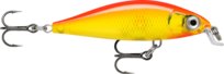 Wobler Rapala X-Light Minnow 5cm Gold Fluo Red Rapala