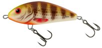 Wobler Salmo Fatso Tonący 8cm Spotted Brown Perch Salmo