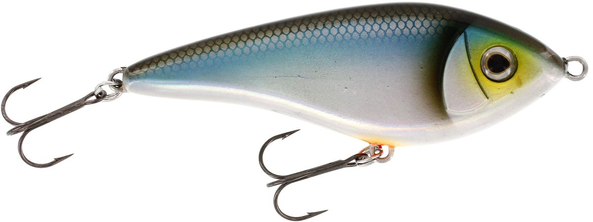 Westin Swim Glidebait – Jerkbait Sospeso 12 Cm 53 G Per Pesca Al Luccio E Predatori – Esa Rigida Con Anelli Affilati