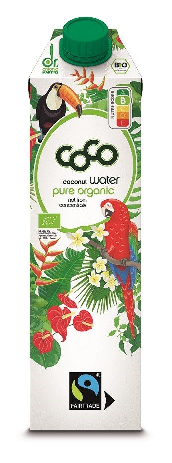 WODA KOKOSOWA FAIR TRADE BIO 1 L - COCO (DR MARTINS) - Dr. Antonio ...