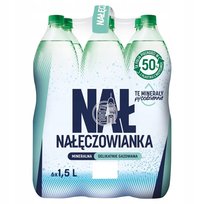 Woda mineralna Nałęczowianka gazowana 1,5 l Inna marka