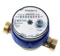 Wodomierz BMETERS GSD8-RFM, 1/2 cala DN15 2,5 m3/h zimna woda, przyłącze 3/ BMeters