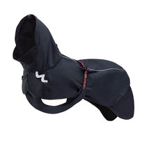 Wodoodporna derka płaszcz dla psa Winhyepet Extreme czarna 70 cm