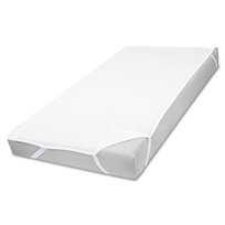 Wodoodporny ochraniacz na materac 60x120 cm – nakładka na materac dla dzieci, ochraniacz na łóżko, mata ochronna na materac, wodoodporna i zmywalna osłona na materac