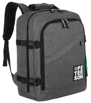 Wodoodporny plecak podróżny miejski pojemny torba bagaż 40x30x20 PETERSON - Peterson