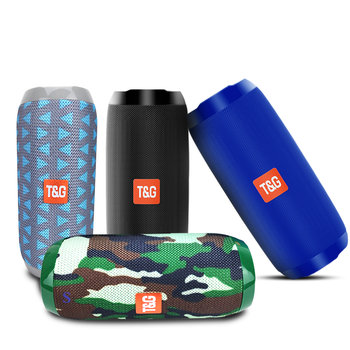 Wodoodporny przenośny głośnik HiFi z superbasową kolumną i obsługą radia FM Bluetooth i boomboxa do komputera i telefonu - No name