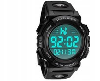 Wodoodporny zegarek Lavaredo czarny z podświetleniem