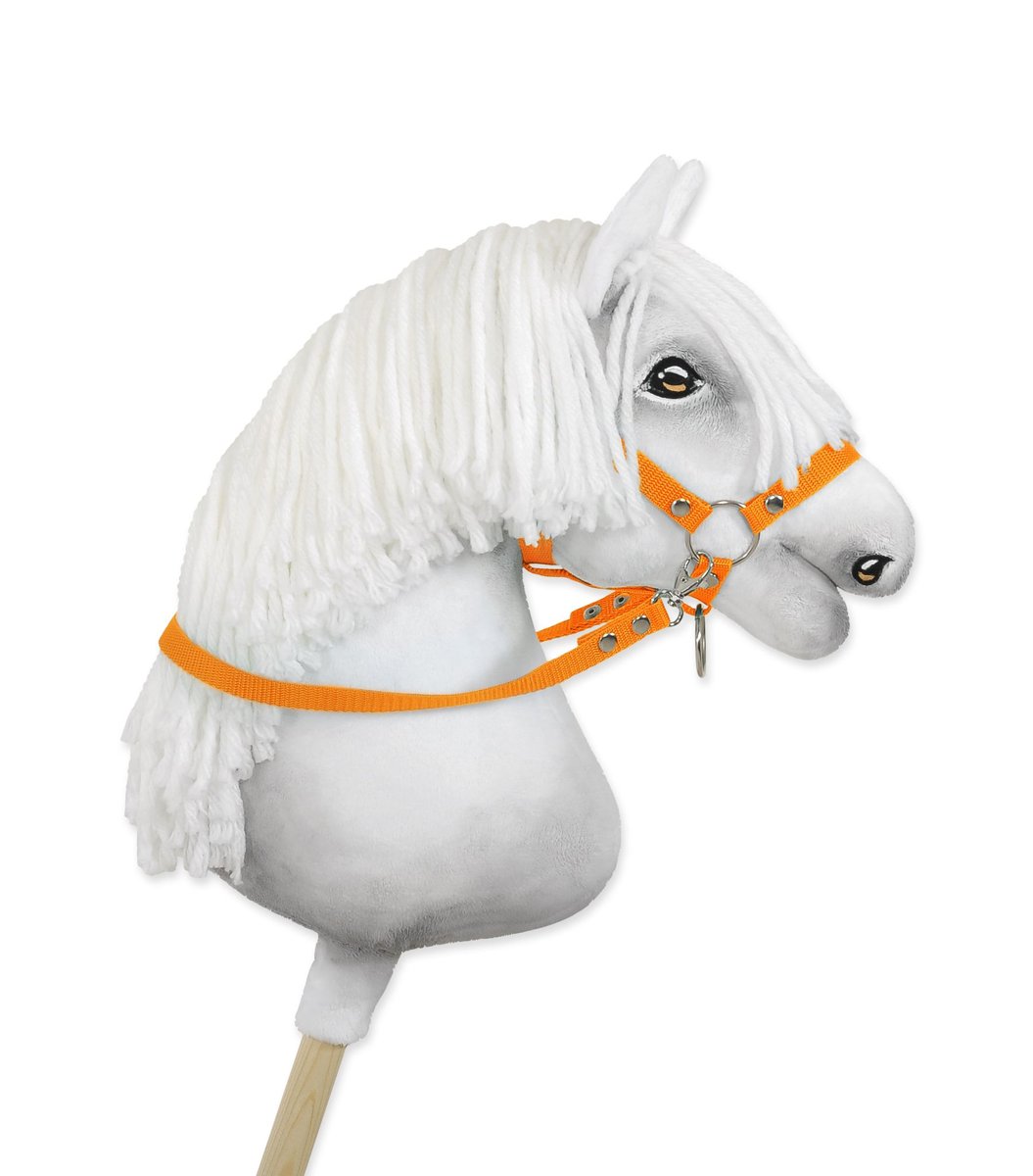 Zdjęcia - Maskotka Hobby Wodze dla konia  Horse – neon orange 