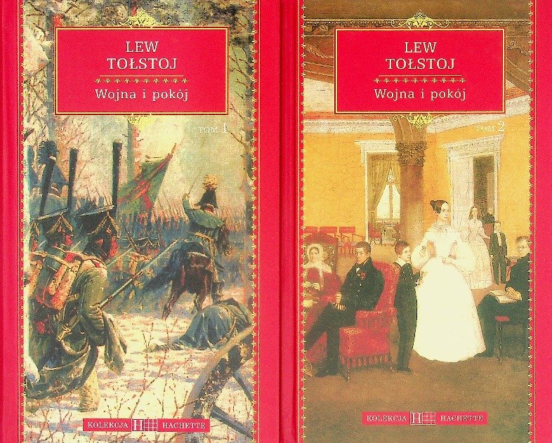 Wojna i pokój 2008 Tom 1 i 2 - W opisie | Książka w Empik