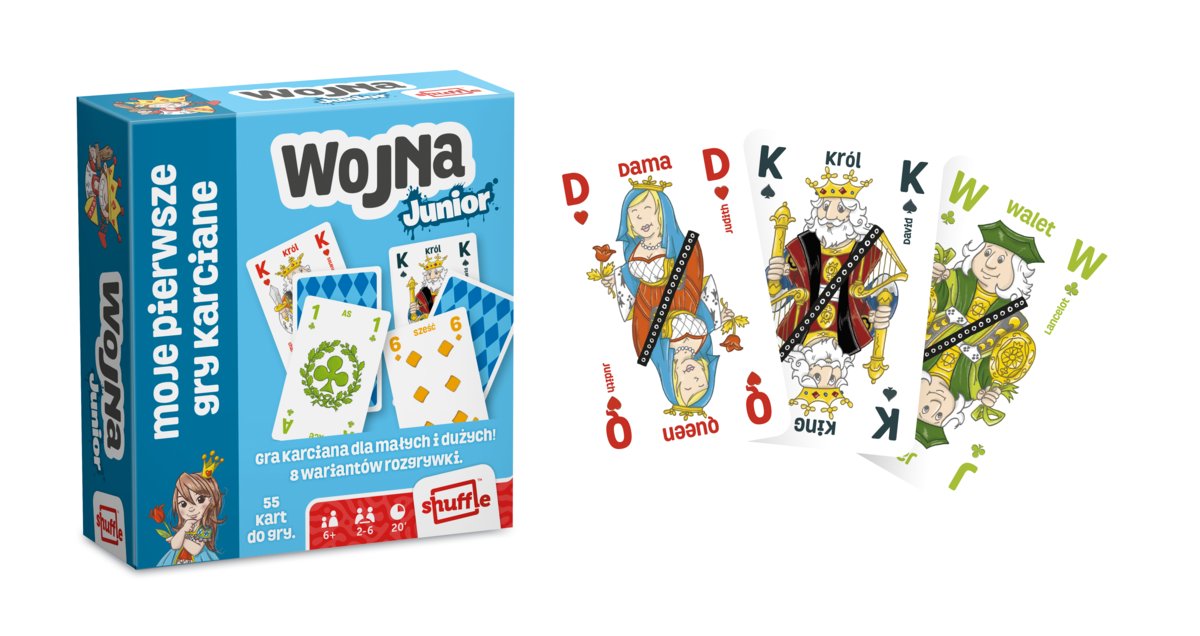 Wojna Junior, gra karciana
