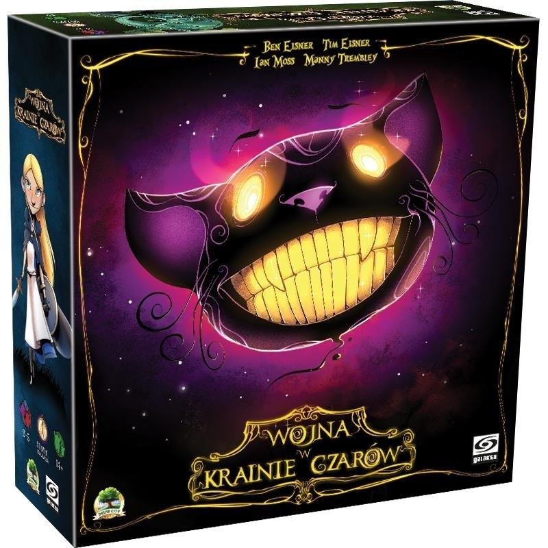 Wojna w Krainie Czarów GALAKTA, gra planszowa