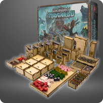 Wojownicy Midgardu insert HDF 3 mm, organizer/insert, Dragon Print