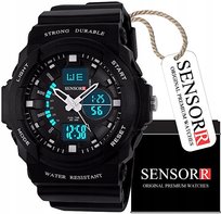 Wojskowy Zegarek Dziecięcy Dla Chłopca Wstrząsoodporny Wodoodporny Sensorr