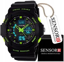 Wojskowy Zegarek Dziecięcy Dla Chłopca Wstrząsoodporny Wodoodporny Sensorr