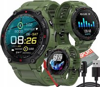 Wojskowy Zegarek Smartwatch Pulsometr Rozmowy Pl