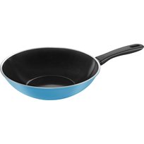 Wok 28 cm niebieski Ballarini