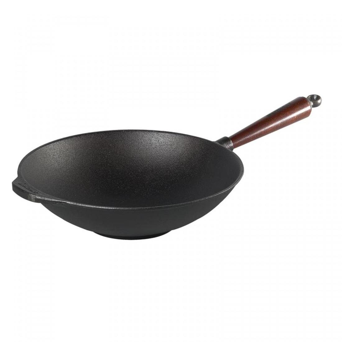 Wok SKEPPSHULT Natural Selection, czarny, 30 cm