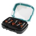 wolfcraft Zestaw 5 frezów profilowych, 8 mm, 8754000 - WOLFCRAFT