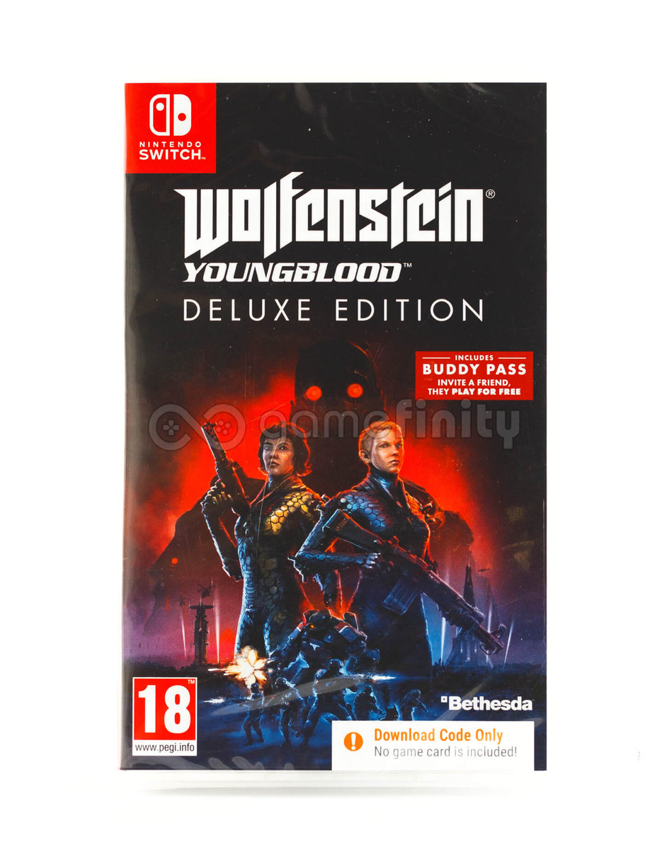 Wolfenstein Youngblood Deluxe Edition KOD! (NSW) - Bethesda | Gry i ...