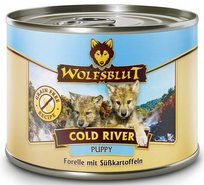 Wolfsblut Dog Cold River - pstrąg i bataty puszka 200g