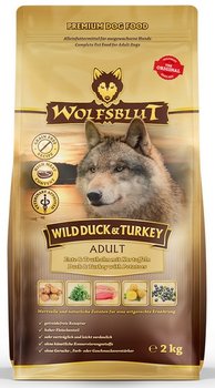 Wolfsblut Dog Wild Duck & Turkey kaczka, indyk i bataty 2kg - Inna marka