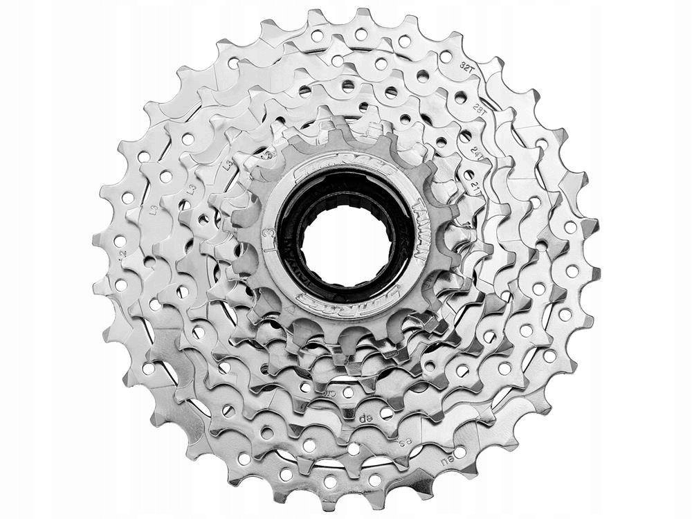 Pignon Libre SunRace MFM-90 – 9 Vitesses – 13-32T – Chrome – Neuf