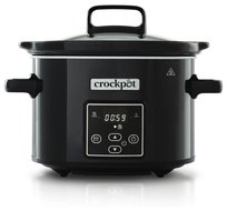 Wolnowar Crockpot Ceramiczny Garnek Elektryczny Slowcooker Wyjmowana misa 2.4L czarny