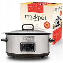 Wolnowar Garnek Elektryczny Slowcooker Crockpot 6,5l CSC112X Wyjmowana misa