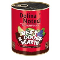 Wołowina i serca gęsi DOLINA NOTECI SuperFood, 800 g