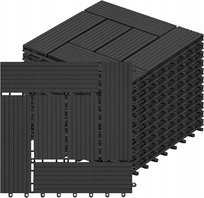 Woltu 11 Płytek Tarasowych Wpc, O Wyglądzie Drewna