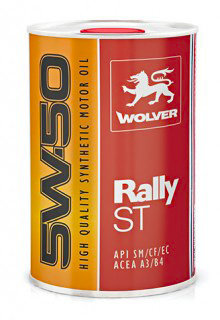 Фото - Моторне мастило Wolver Rally St 5W50 Sm/Cf 1L 